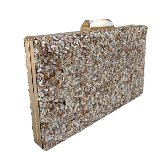 Carteira Pedraria Ref. 047504 - BEGE