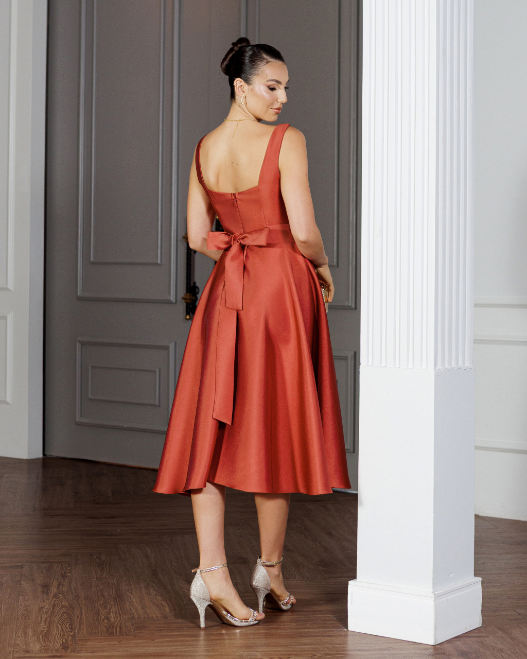 Vestido Zibeline Ref. 048565 - TERRACOTA