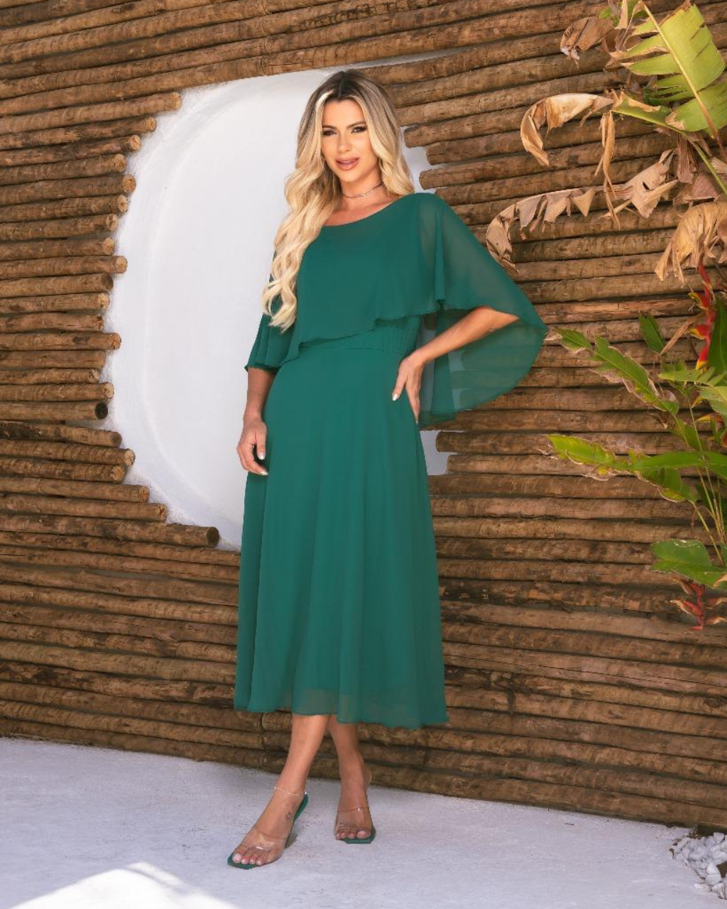 Vestido Midi Ref. 048170 - VERDE