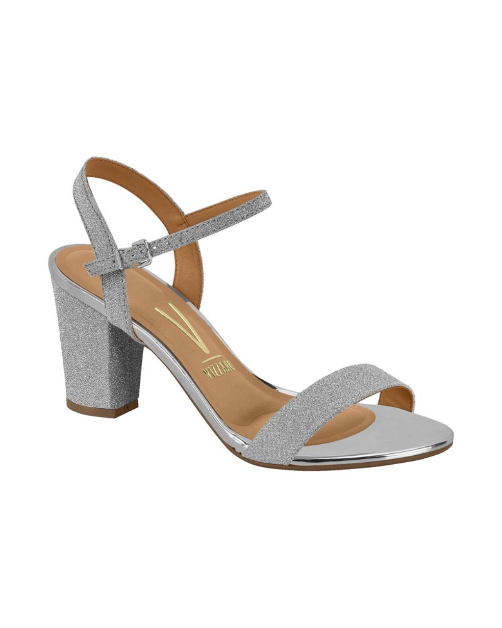 Sandalia Glitter Ref. 044537 - PRATA