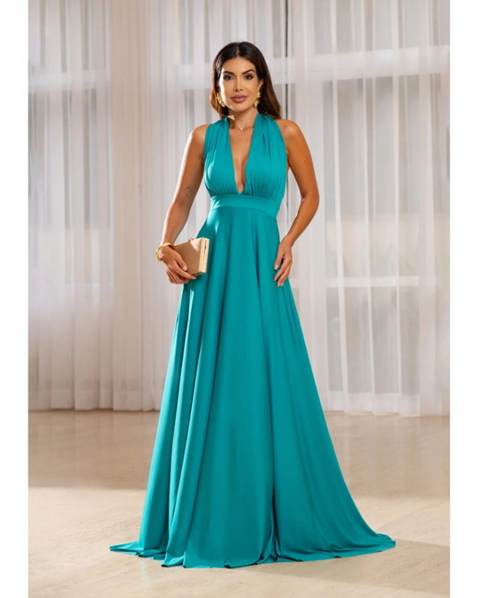 Vestido Wrap Dress Ref 044884 - VERDE ESMERALDA