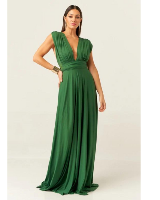 Vestido Wrap Dress Ref 044884 - VERDE MUSGO