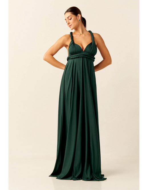 Vestido Wrap Dress Ref 044884 - VERDE MILITAR