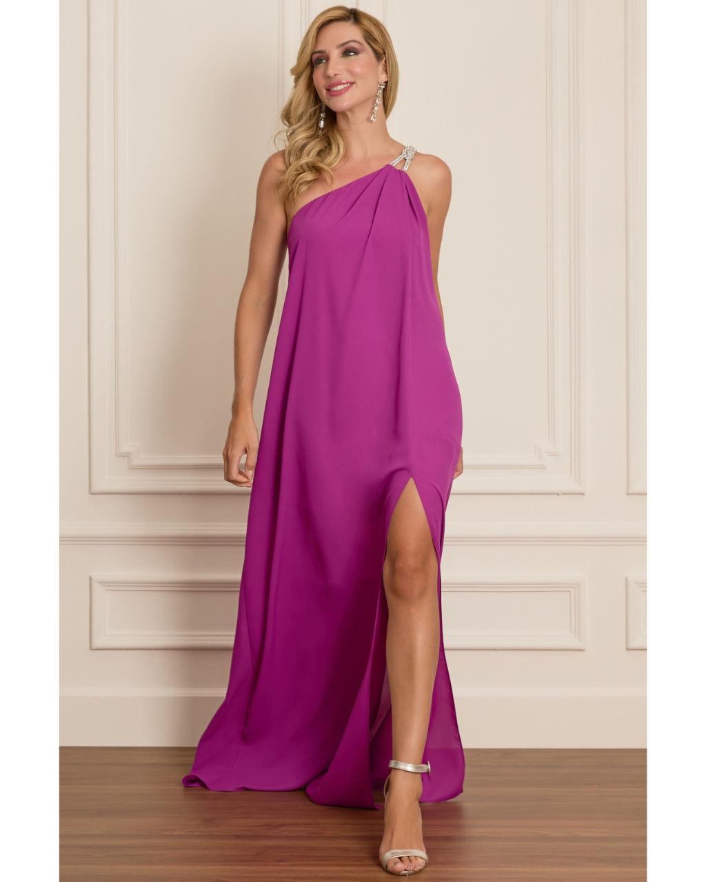 Vestido Longo Ref. 047902 - ROXO