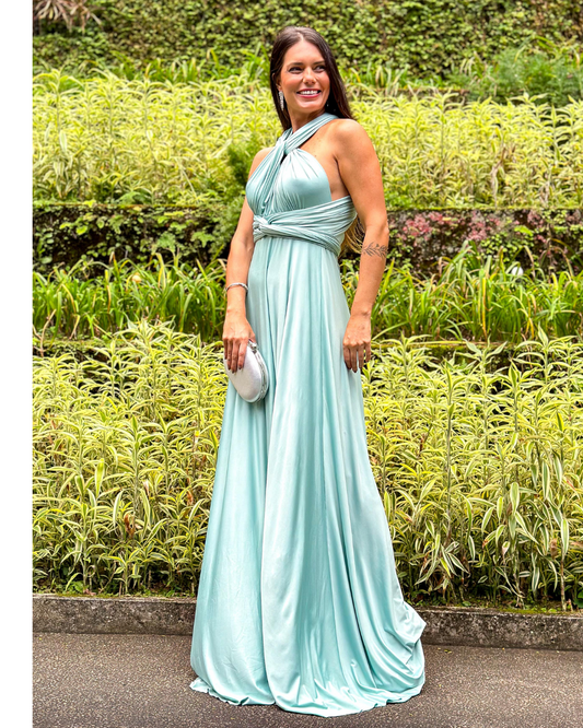 Vestido Wrap Dress Ref 044884 - VERDE MENTA