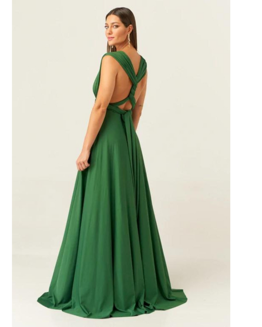 Vestido Wrap Dress Ref 044884 - VERDE MUSGO