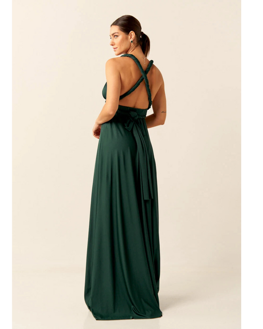 Vestido Wrap Dress Ref 044884 - VERDE MILITAR