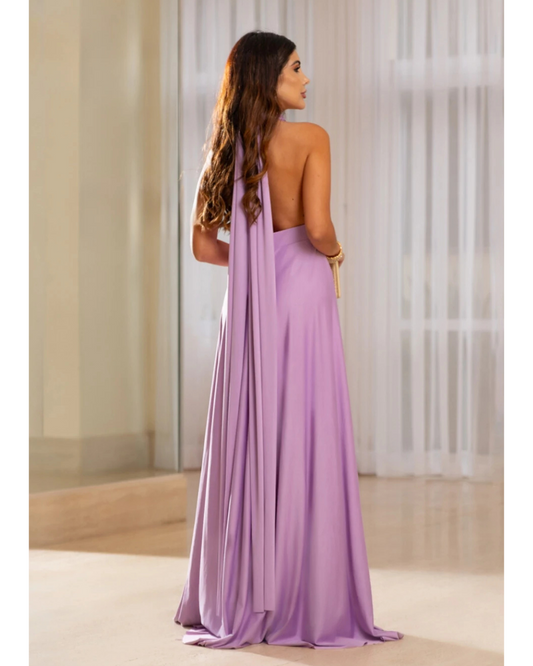 Vestido Wrap Dress Ref 044884 - LILAS