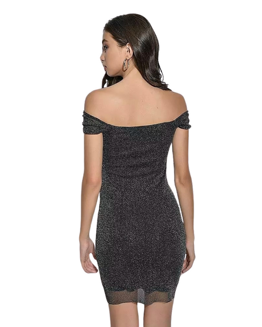 Vestido Lurex Ref. 047086 - PRETO