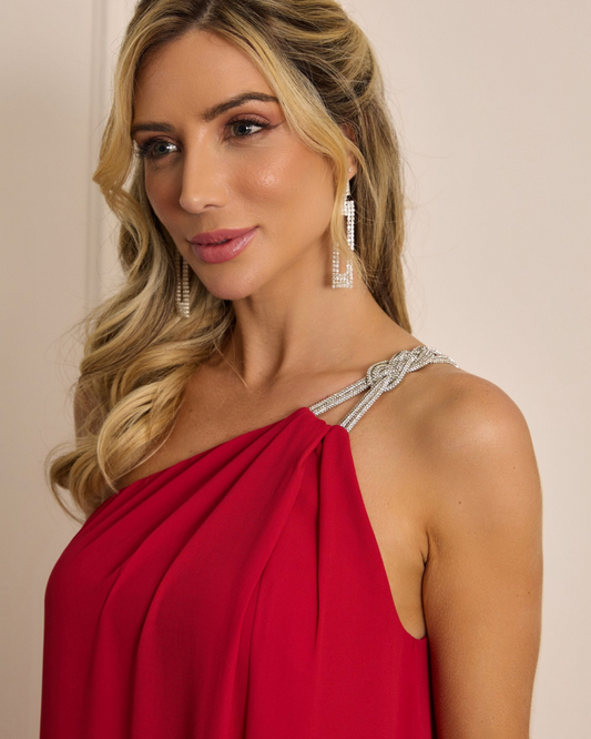 Vestido Longo Ref. 047902 - VERMELHO