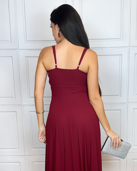 Vestido Longo Ref. 047178 - MARSALA