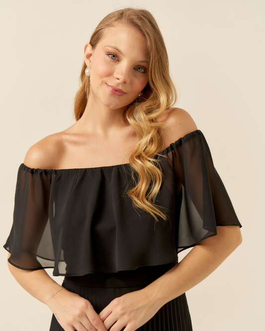 Vestido Longo Ref. 045797 - PRETO