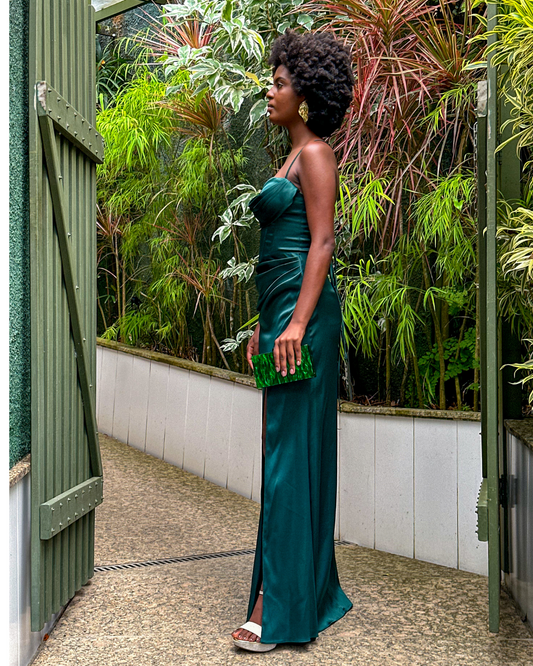 Vestido Longo Ref. 047332 - VERDE MUSGO