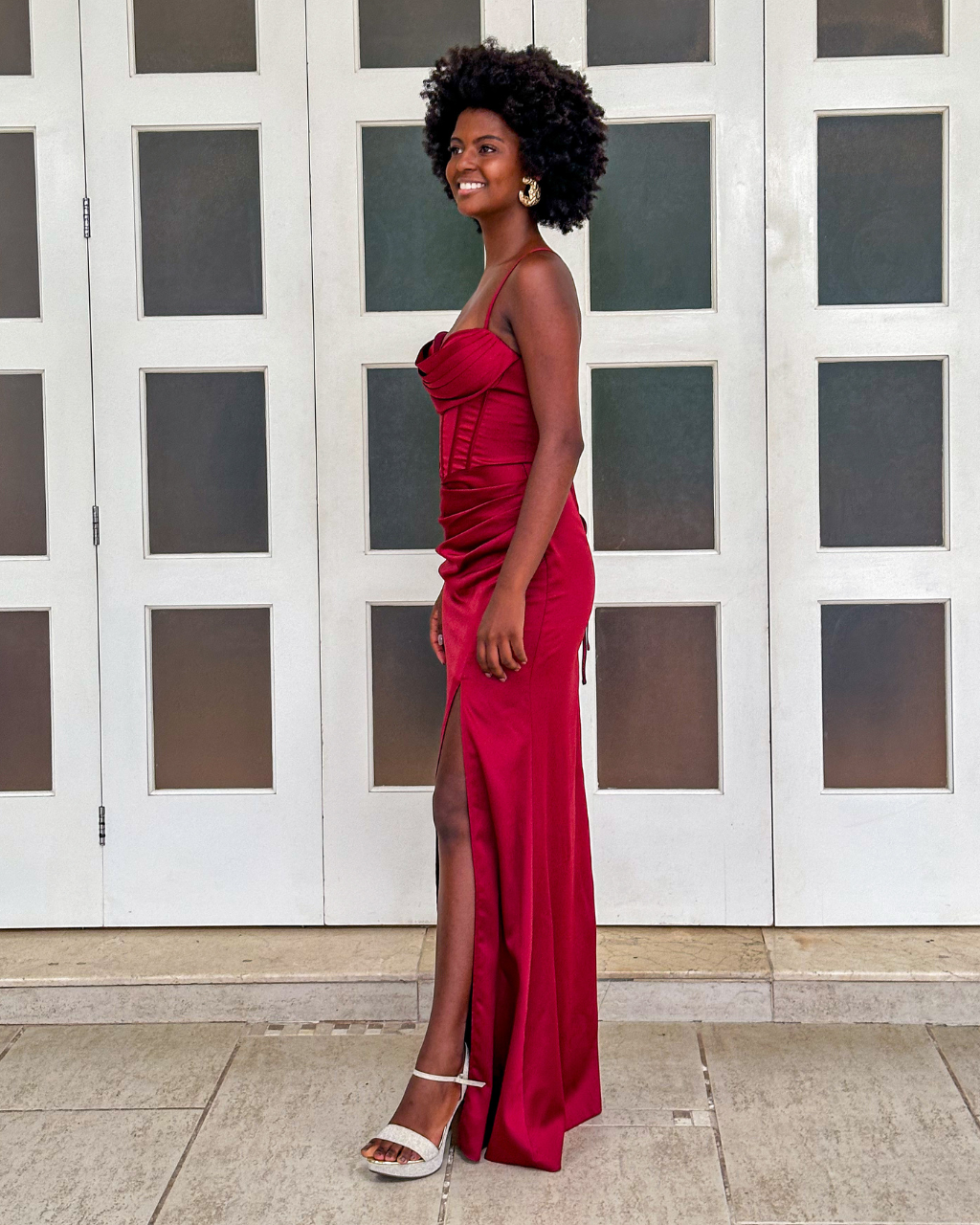 Vestido Longo Ref. 047332 - MARSALA