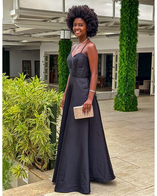 Vestido Zibeline Ref. 048567 - PRETO