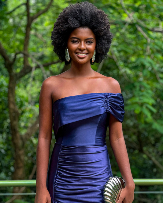 Vestido Longo Ref. 048641 - MARINHO