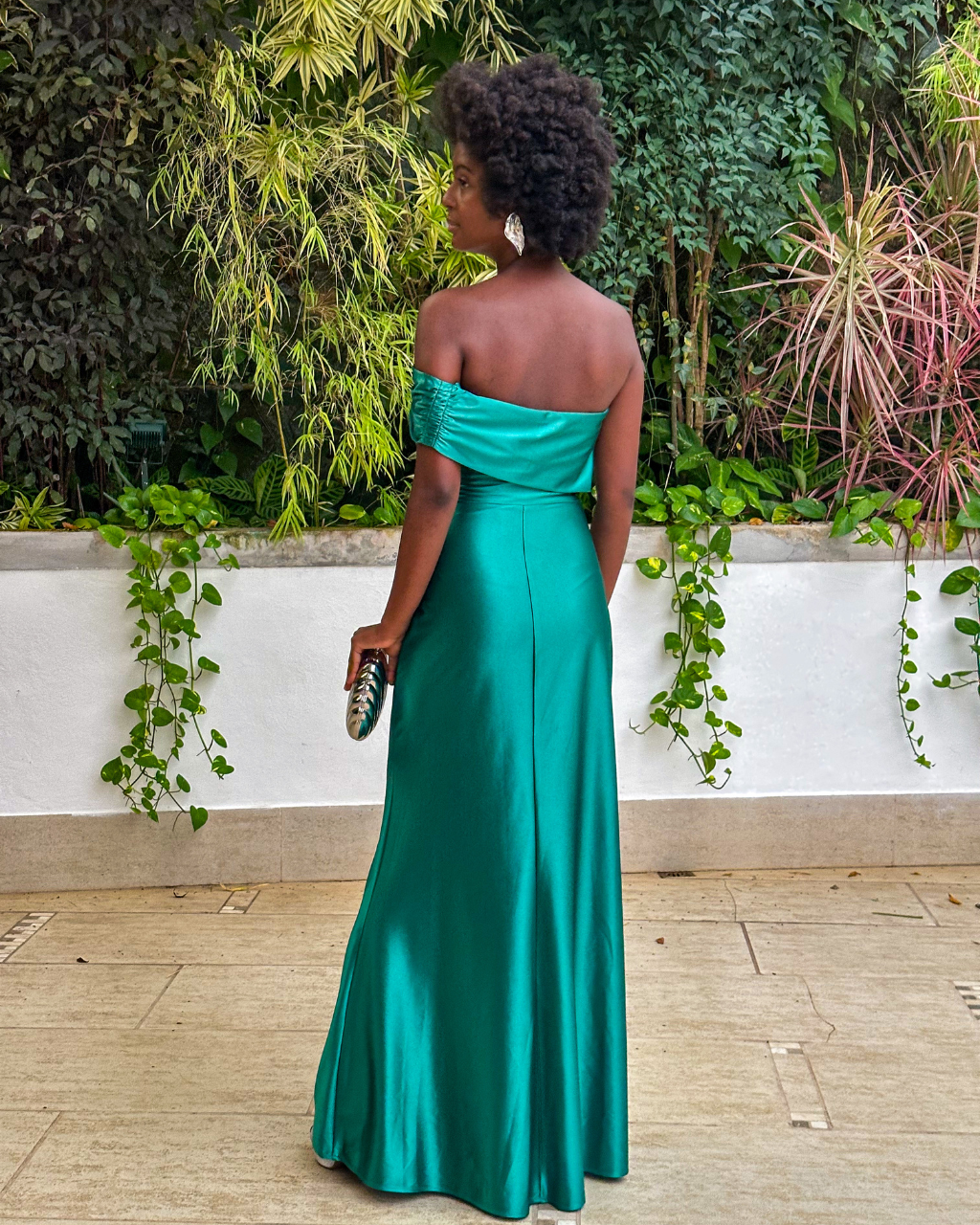 Vestido Longo Ref. 048641 - VERDE ESMERALDA