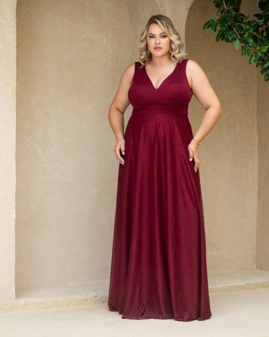 Vestido Longo Ref. 048342 - MARSALA