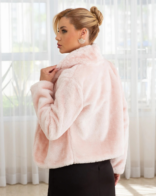 Casaco de Pelo Ref. 040636 - ROSA