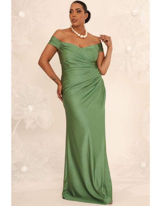 Vestido Prada Ref. 048469 - VERDE OLIVA