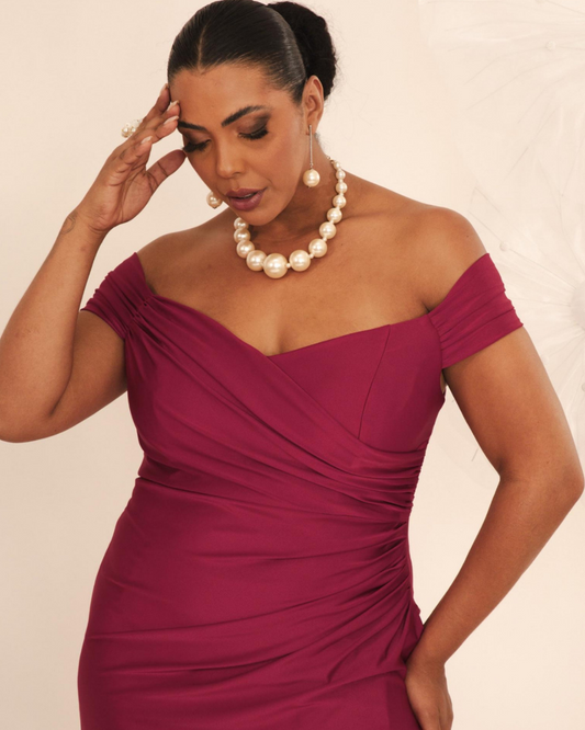 Vestido Prada Ref. 048469 - CEREJA