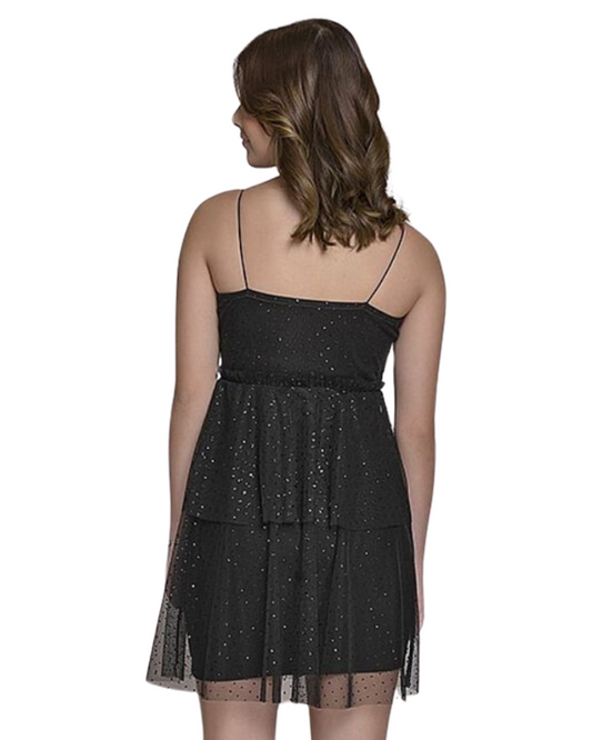 Vestido Tule Ref. 046281 - PRETO