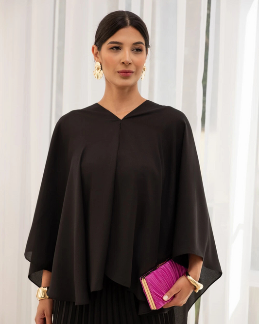 Capa Crepe Multiformas Ref. 048818 - PRETO