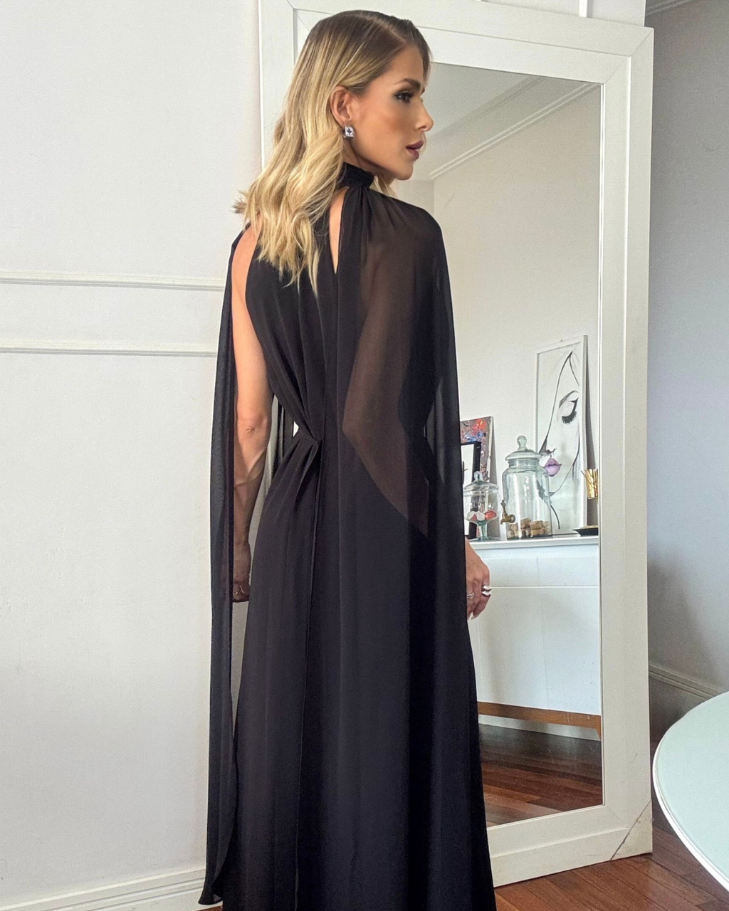 Vestido Longo Ref. 048948 - PRETO