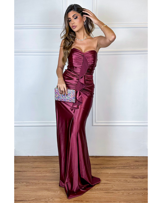 Vestido Prada Ref. 048955 - MARSALA