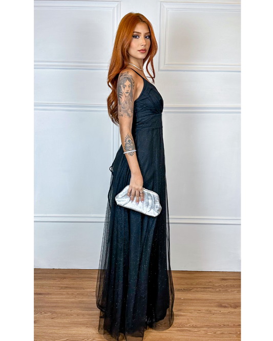 Vestido Longo Ref. 047298 - PRETO