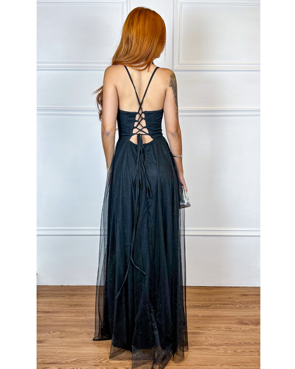 Vestido Longo Ref. 047298 - PRETO