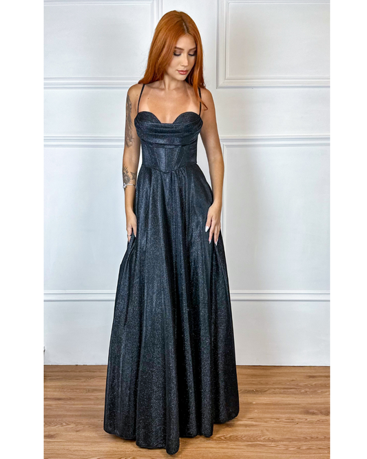 Vestido Longo Ref. 047964 - PRETO