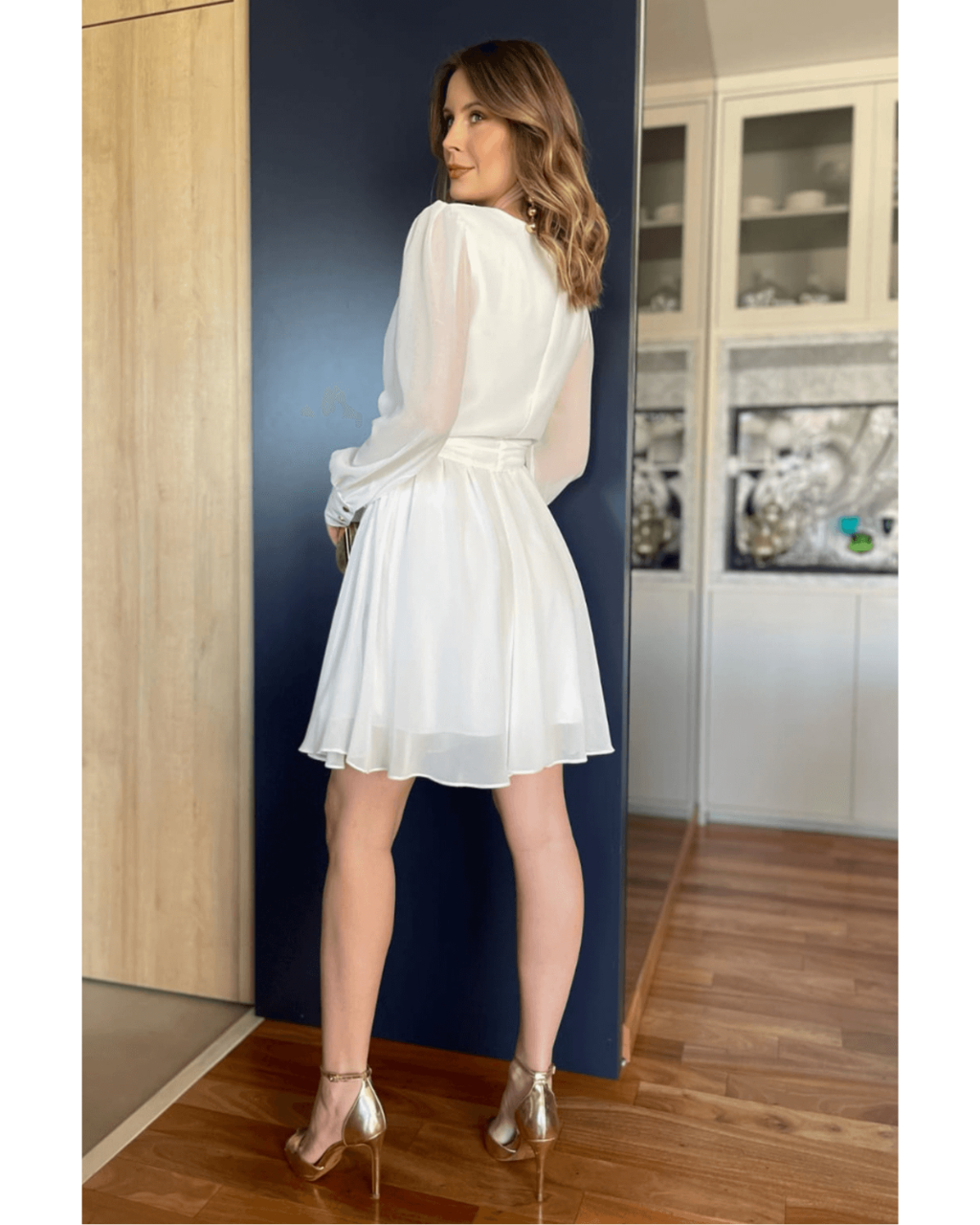 Vestido Midi Ref. 046294 - BRANCO