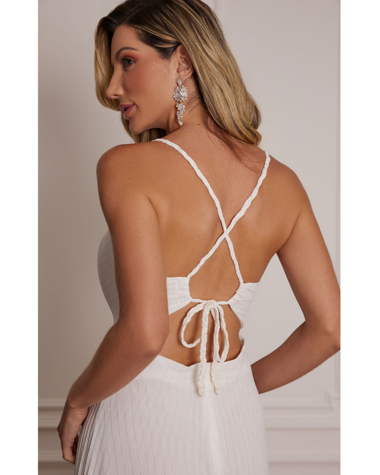 Vestido Longo Ref. 048003 - BRANCO