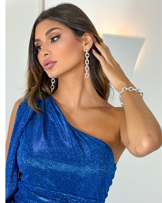 Vestido Longo Ref. 048234 - AZUL ROYAL