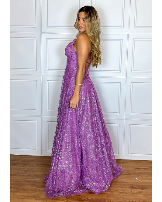 Vestido Longo Ref. 047151 - LILAS