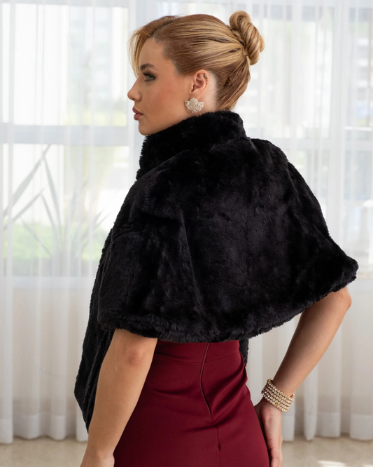 Estola de Pele Ref. 040607 - PRETO