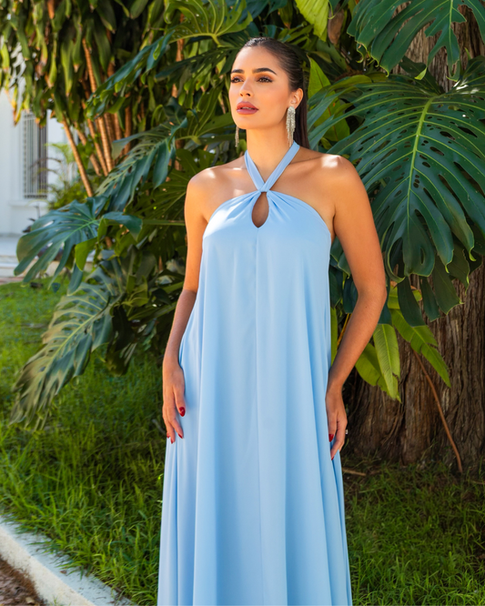 Vestido F/U Ref. 048661 - AZUL SERENITY