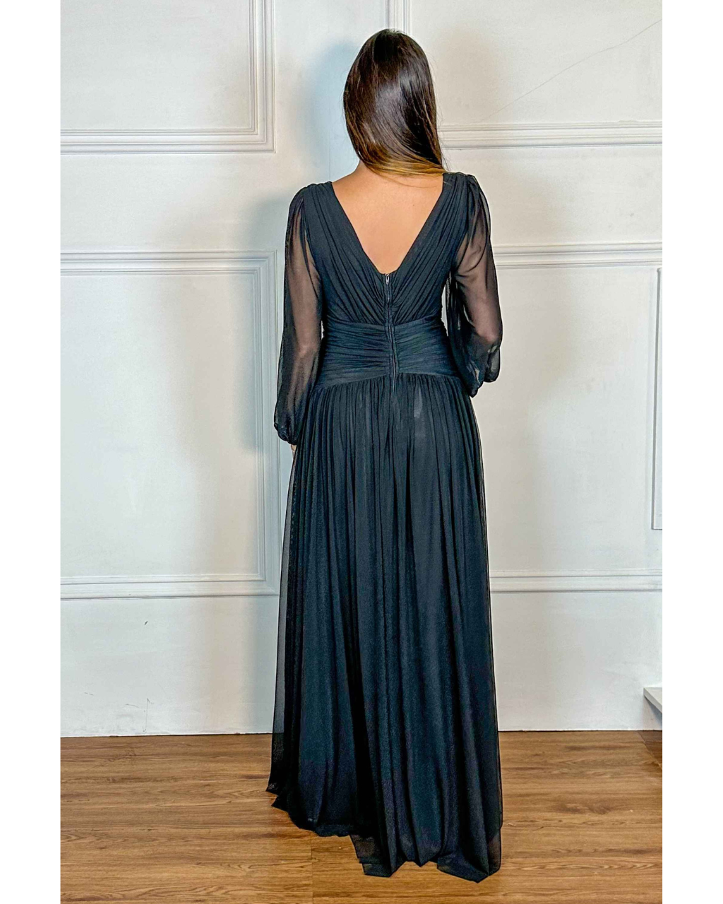 Vestido Longo Ref. 047884 - PRETO