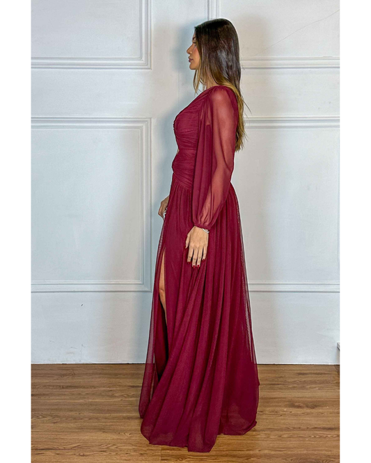 Vestido Longo Ref. 047884 - MARSALA