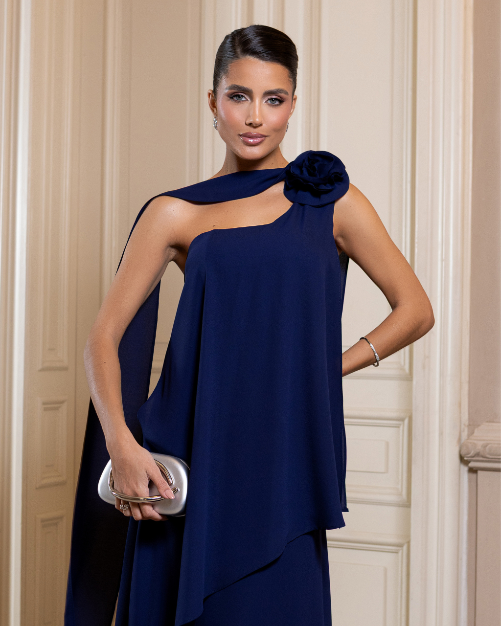 Vestido Longo ref. 049110 - MARINHO