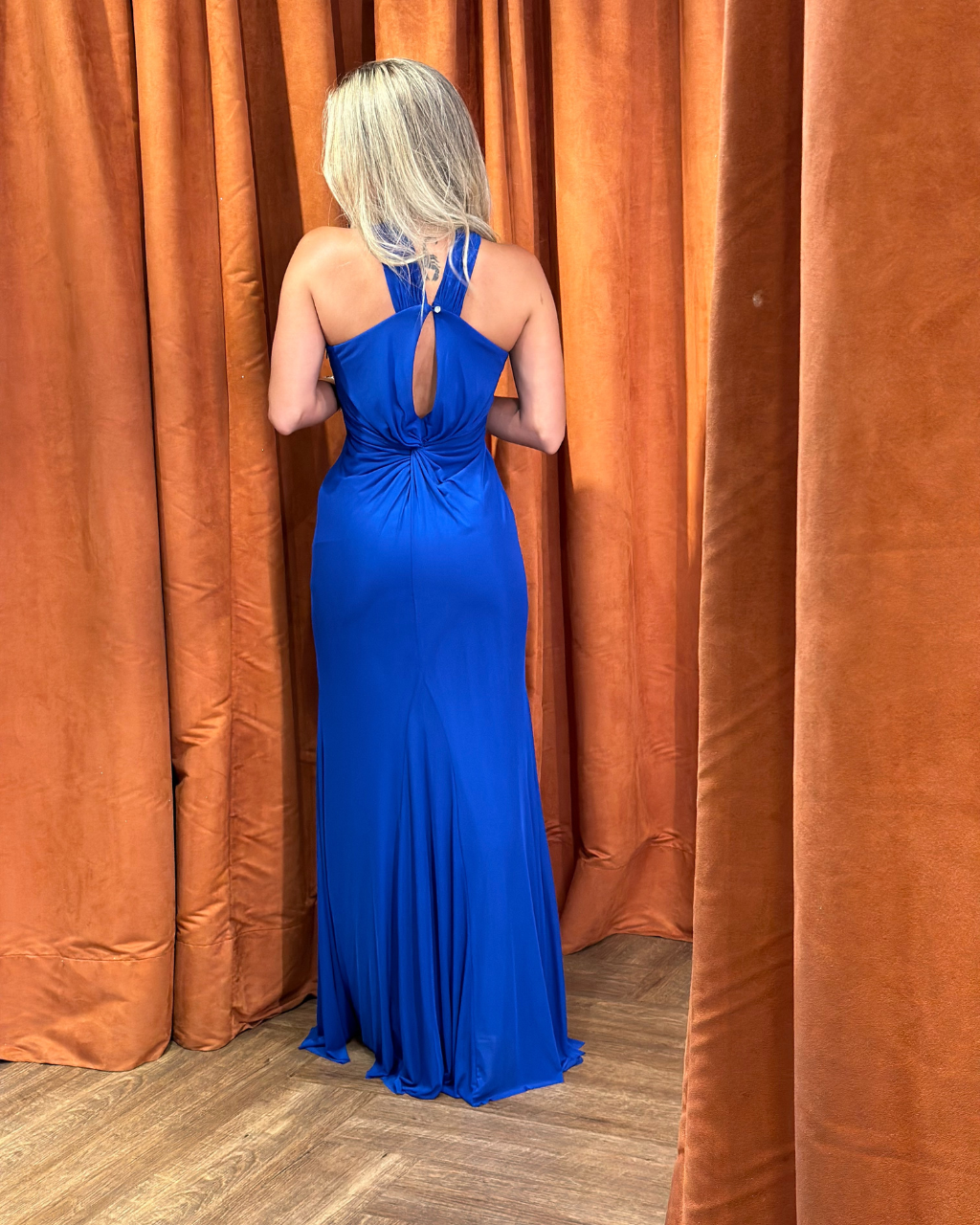 Vestido Tule Ref. 047670 - AZUL ROYAL