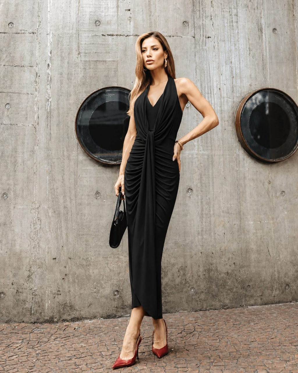 VEST MIDI JUSTO C/ FENDA ITY