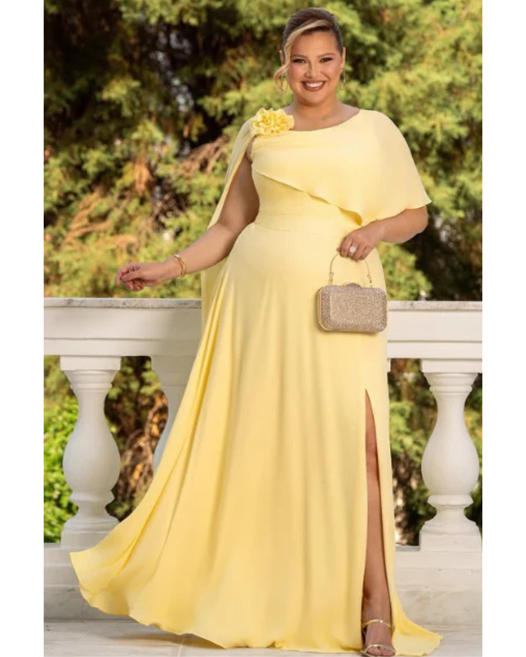 Vestido Longo Ref. 048976 - AMARELO