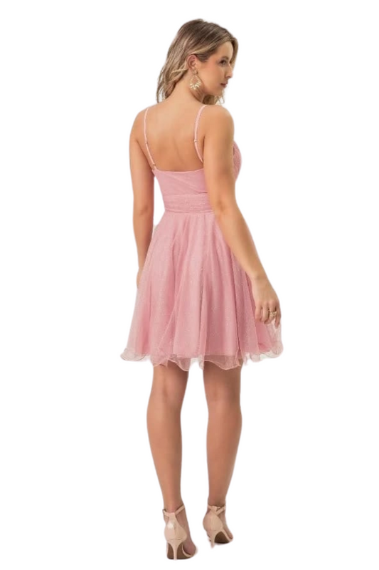 Vestido Lurex Ref. 046661 - ROSE