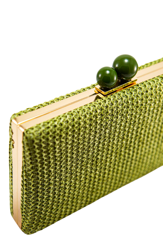 Carteira Palha Ref. 048590 - VERDE