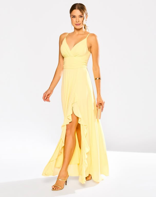 Vestido Longo Ref. 047970 - AMARELO