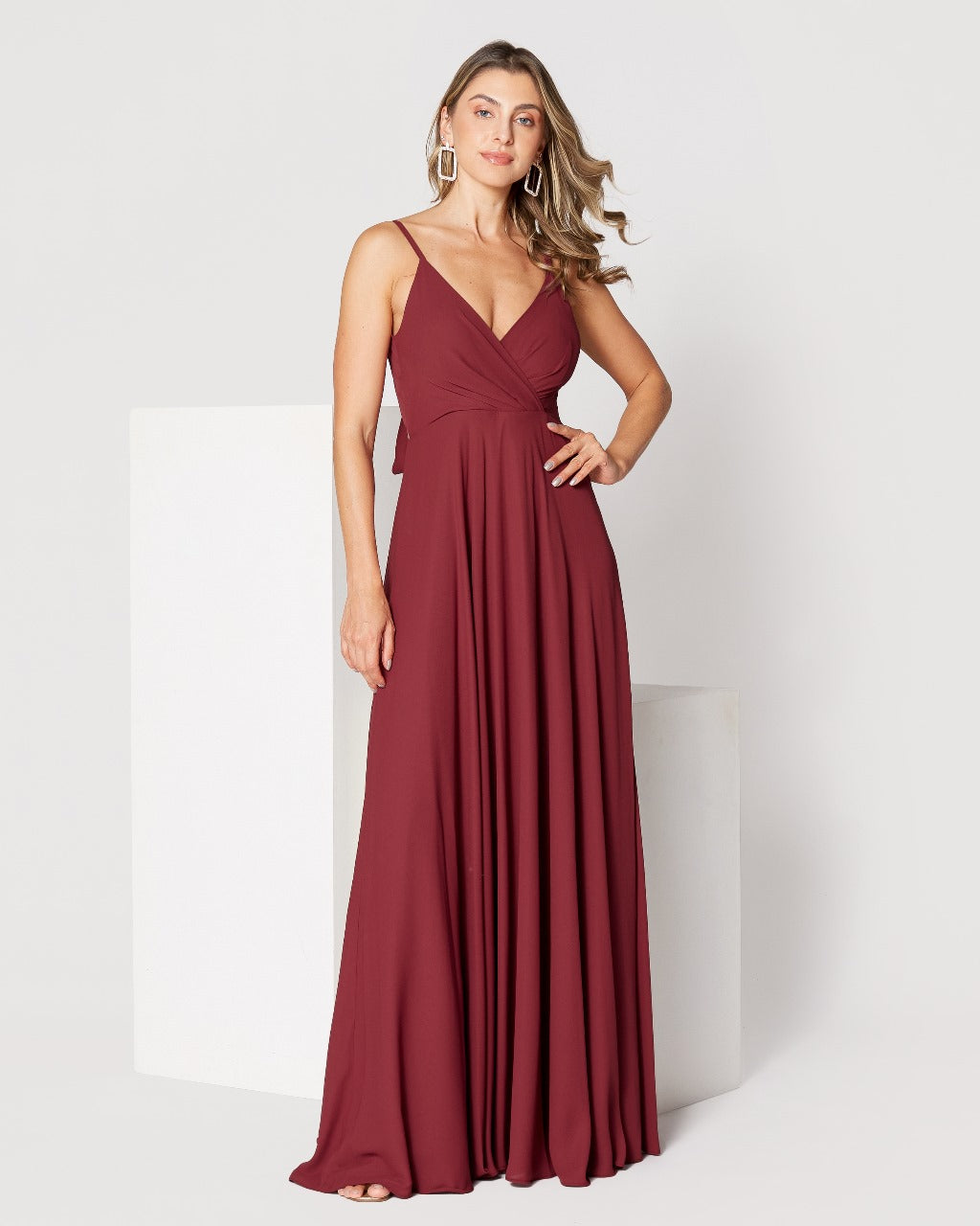 Vestido Longo Ref. 047152 - MARSALA