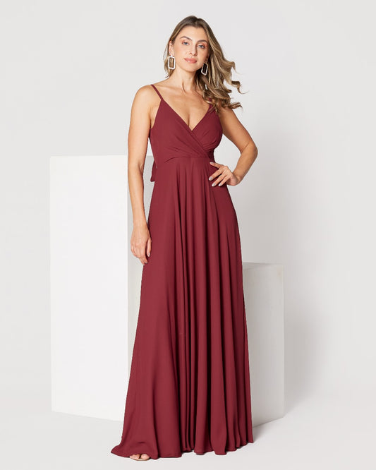 Vestido Longo Ref. 047152 - MARSALA