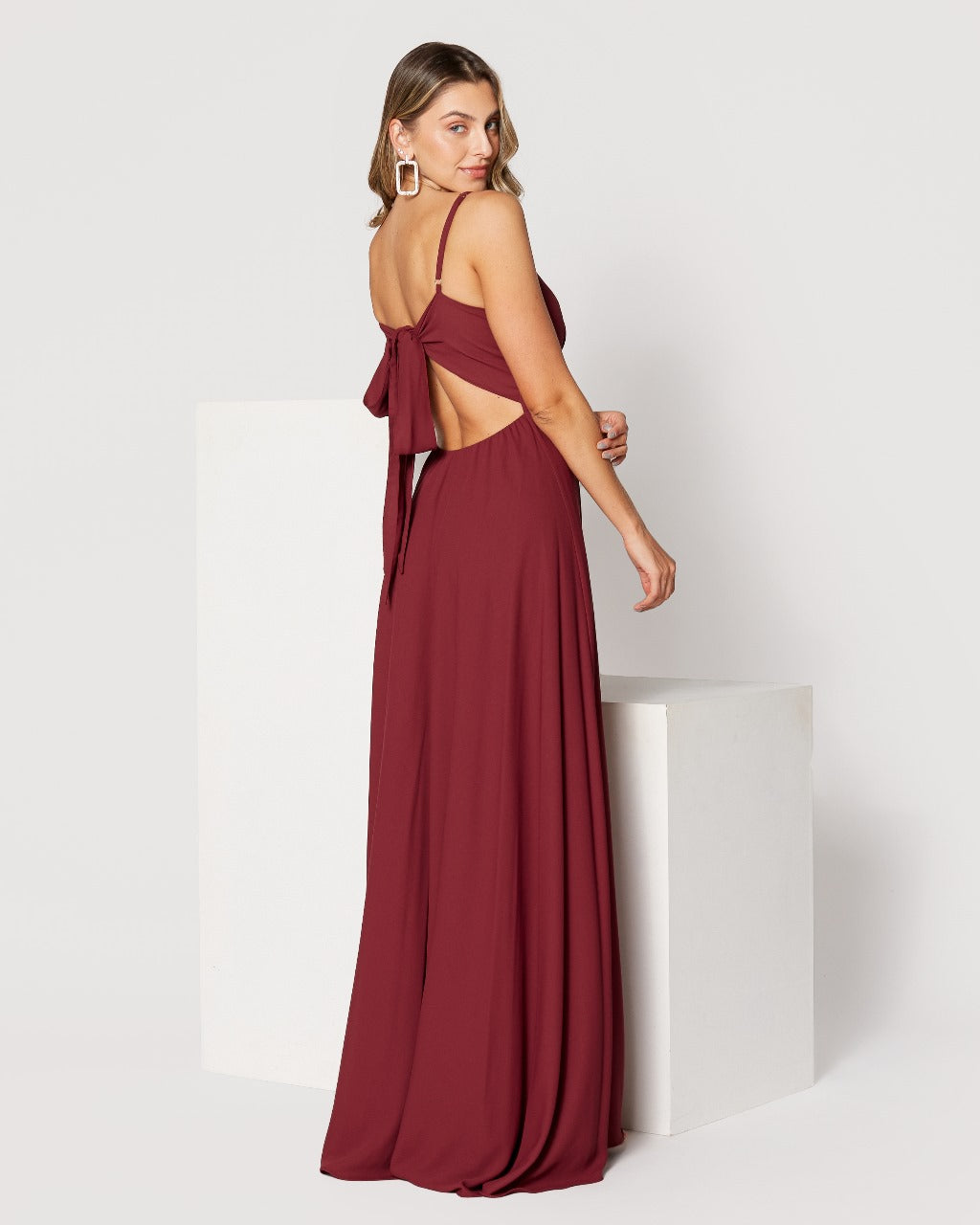 Vestido Longo Ref. 047152 - MARSALA